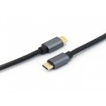 Cabo Usb Type-C para Type-C 100W 5A 3:2 (10G) 0.5M Preto