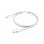 Cabo Usb Type-C Para Type-C 100W 5A 3:2 (10G) 1M Branco