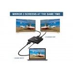 MULTIPLICADOR Ultra SLIM 2-Port HDMI SPLITTER USB POWERED