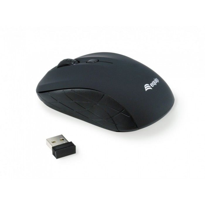 Equip 245108 rato Ambidestro RF Wireless tico 1600 DPI