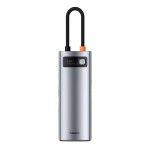 Hub Usb Baseus Metal Gleam 7-In-1 Type-C Docking Station Gray