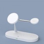 A12 3In1 Magnetic Magsafe Wireless Charger White