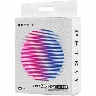 Areia Para Gato Petkit Aglomerante Bio Mixed (7L)