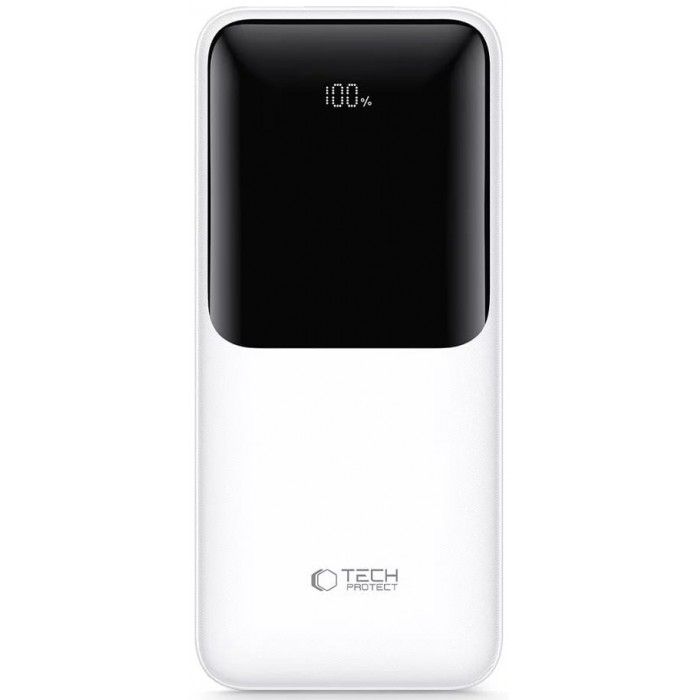 Tech-Protect Pb01 Power Bank 10000Mah 22.5W White