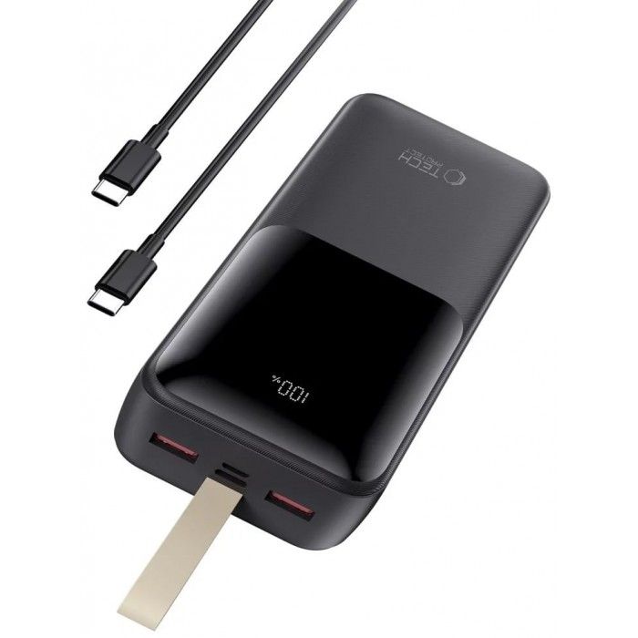 Tech-Protect Pb03 Power Bank 30000Mah 22.5W Black