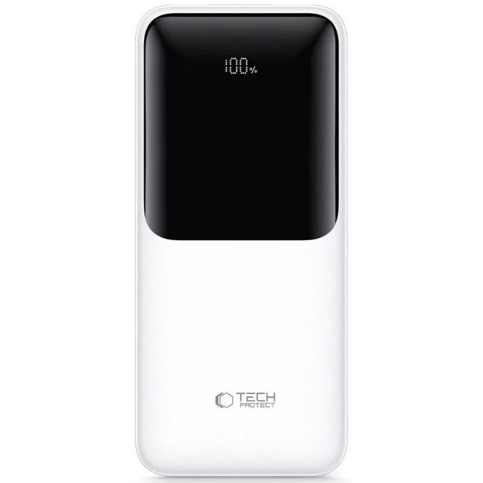 Tech-Protect Pb03 Power Bank 30000Mah 22.5W White
