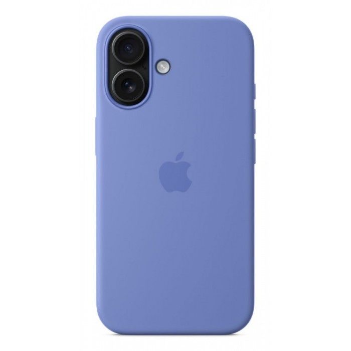 Capa MagSafe iPhone 16 Silicone Azul-violeta