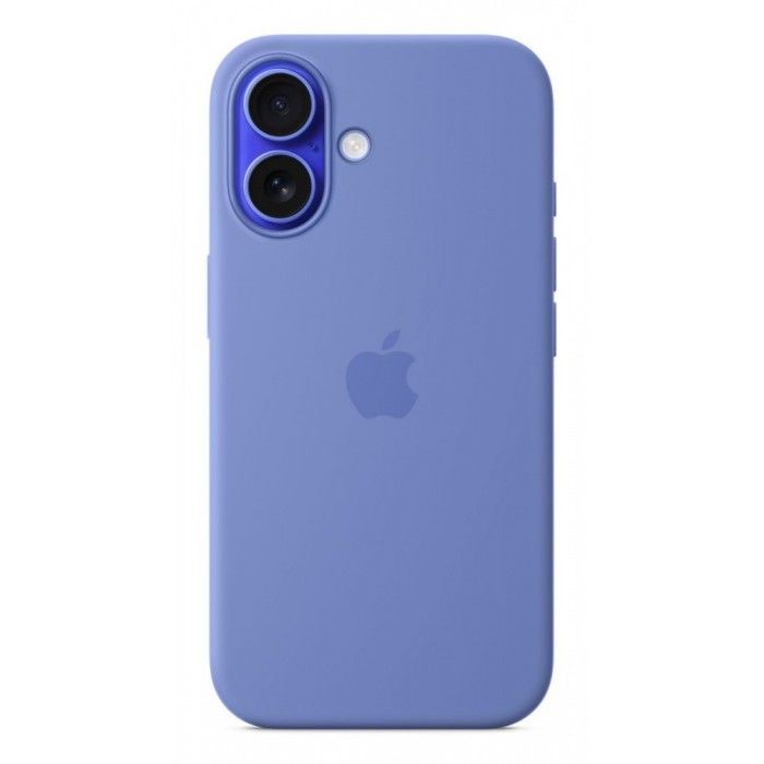 Capa MagSafe iPhone 16 Silicone Azul-violeta