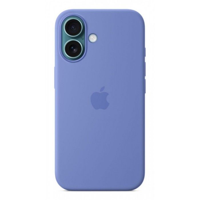Capa MagSafe iPhone 16 Silicone Azul-violeta