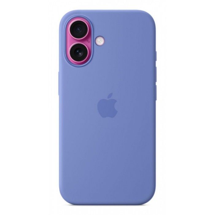 Capa MagSafe iPhone 16 Silicone Azul-violeta