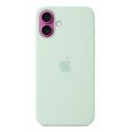 Capa MagSafe iPhone 16 Plus Silicone Agua-marinha