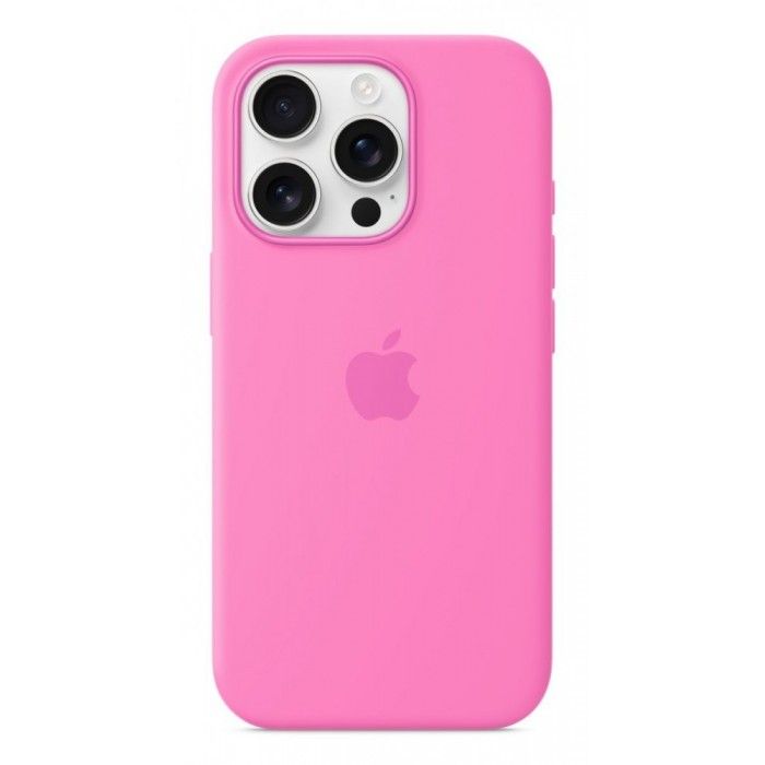 Capa MagSafe iPhone 16 Pro Silicone Peonia