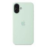 Capa MagSafe iPhone 16 Plus Silicone Agua-marinha