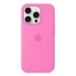 Capa MagSafe iPhone 16 Pro Silicone Peonia