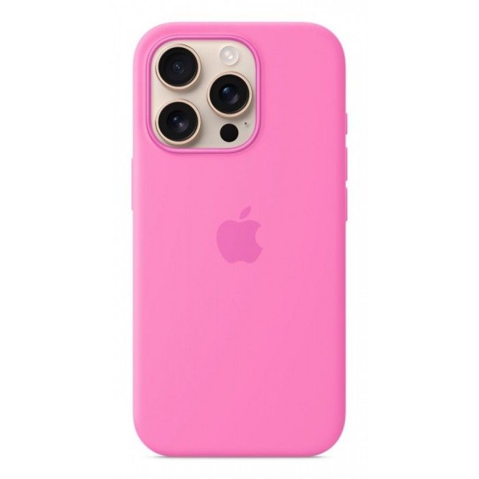 Capa MagSafe iPhone 16 Pro Silicone Peonia