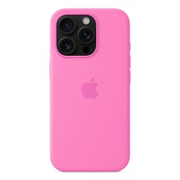 Capa MagSafe iPhone 16 Pro Silicone Peonia