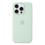 Capa MagSafe iPhone 16 Pro Silicone Agua-marinha