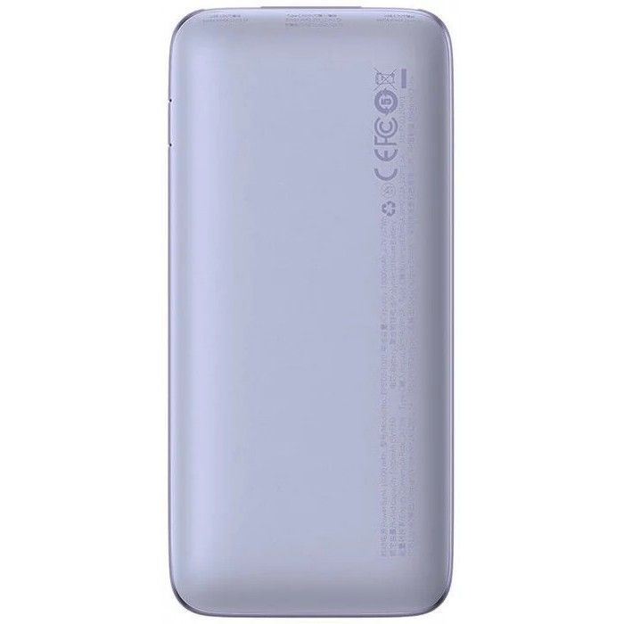 PowerBank Carregamento Rpido Bipow Pro Display Digital 10000mah 20W Roxo