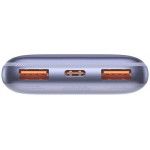 PowerBank Carregamento Rpido Bipow Pro Display Digital 10000mah 20W Roxo