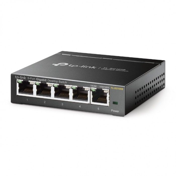 Switch TL-SG105S 5 Portas Gigabit UnManaged