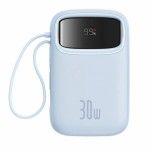 Power Bank QPow 2 2xUSB-C 10000mAh 30W Blue