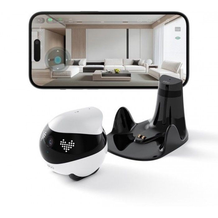 Robot Companhia Enabot Ebo Air 2 Branco