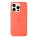 Capa MagSafe iPhone 16 Pro Silicone Tangerina