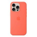 Capa MagSafe iPhone 16 Pro Silicone Tangerina