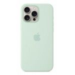 Capa MagSafe iPhone 16 Pro Max Silicone Agua-marinha