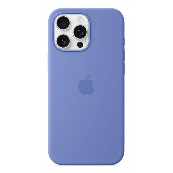 Capa MagSafe iPhone 16 Pro Max Silicone Azul-violeta