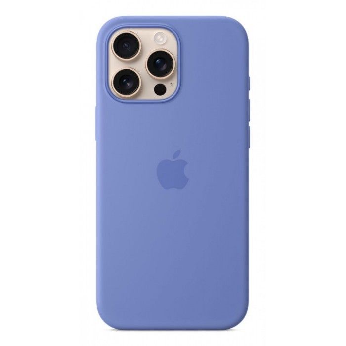 Capa MagSafe iPhone 16 Pro Max Silicone Azul-violeta