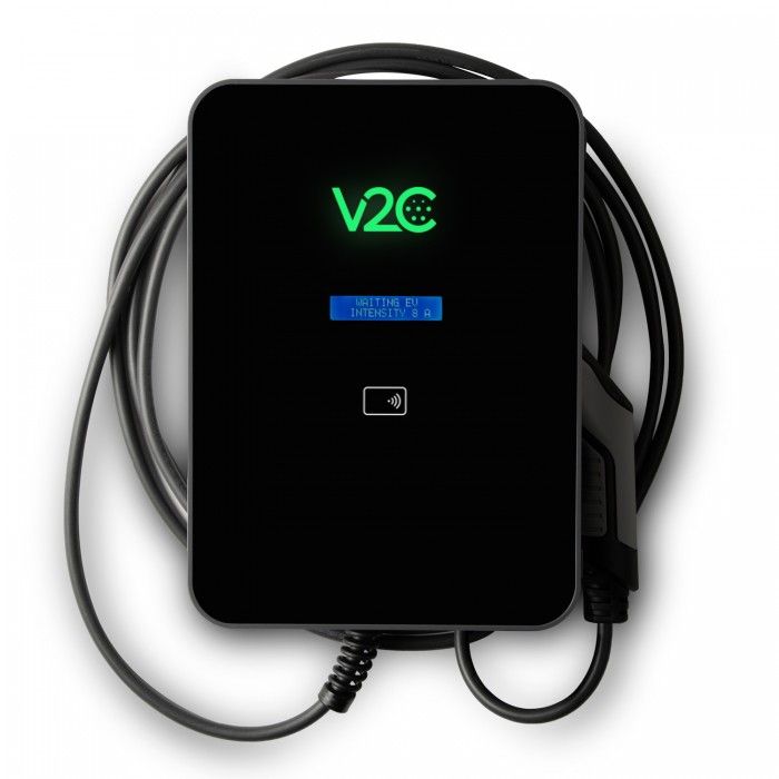 Trydan PRO Monofsico (7,4kW) T2 con cable de 5 metros + DLB, WI-FI, APP, ALEXA, RFID + DC