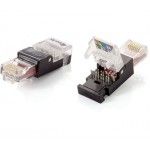 RJ45 Connector UTP Cat.6. toolfree assembly. Set of 2pcs