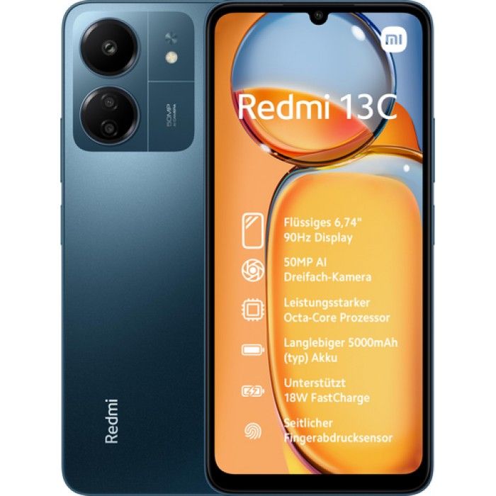 Smartphone Redmi 13C 6Gb+128Gb Navy Blue
