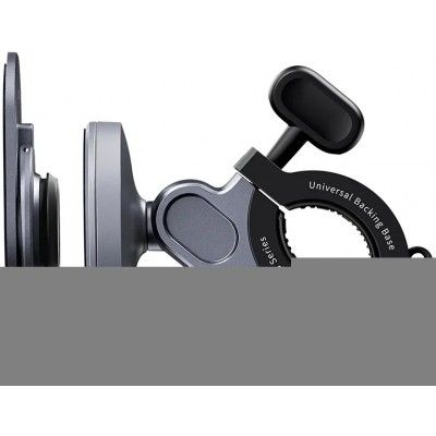 Suporte Baseus Primetrip Series Stick-On Type Bike Phone Mount Cosmic Black