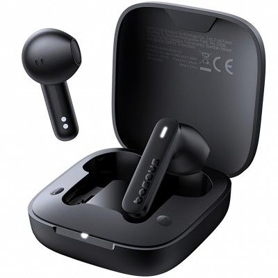 Os-Baseus Bowie E16 Tws True Wireless Bluetooth Earphones Stellar Preto