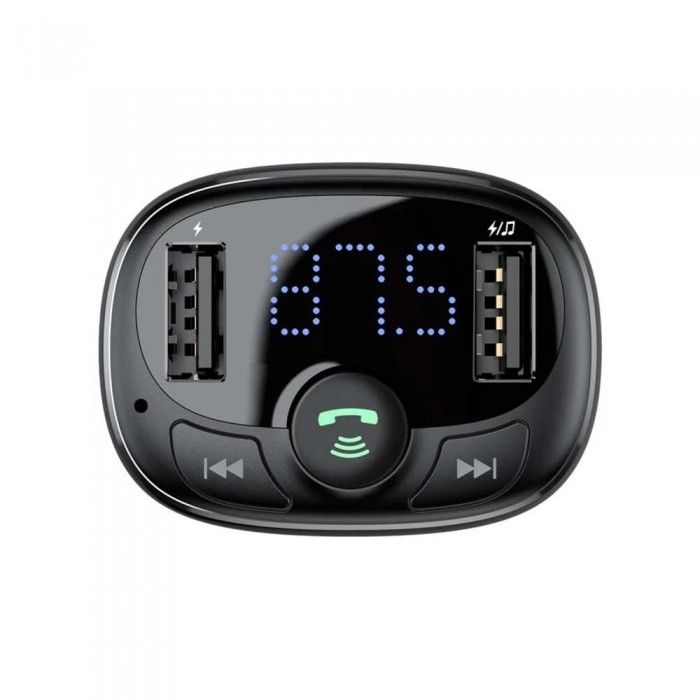 Car Bluetooth T Shaped S-09A Car Bluetooth Mp3 Player (Standard Edition) Preto