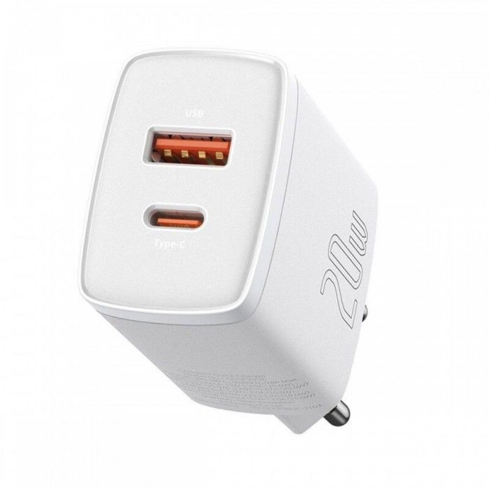 Carregador Rpido compacto U+C 20W Eu Branco