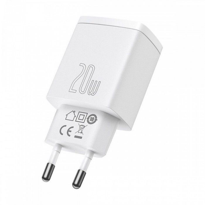 Carregador Rpido compacto U+C 20W Eu Branco