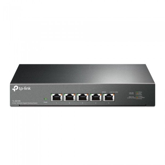 5 Portas 10G Multi-Gigabit Desktop Switch