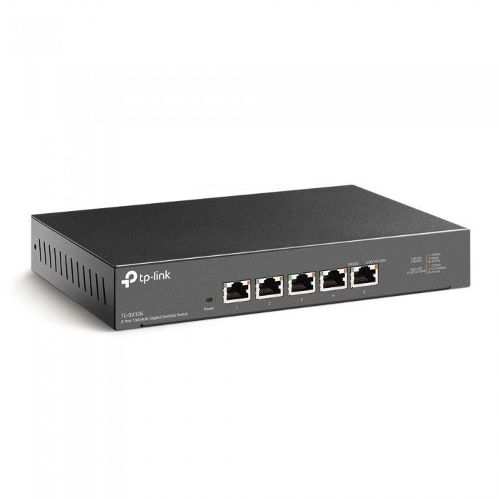5 Portas 10G Multi-Gigabit Desktop Switch