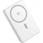 Os-Baseus Airpow Ii Qi2 Magnetic Power Bank 10000Mah 22.5W Moon White