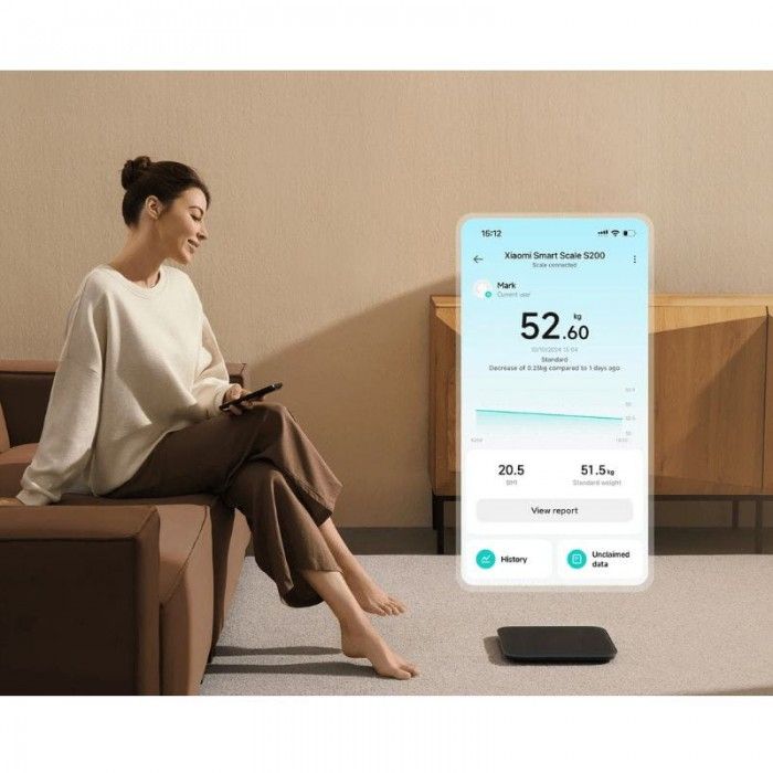 BALANçA SMART SCALE S200 GRAY