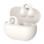 Os-Baseus Bass 15 Clip Open-Ear True Wireless Earphones Stellar White