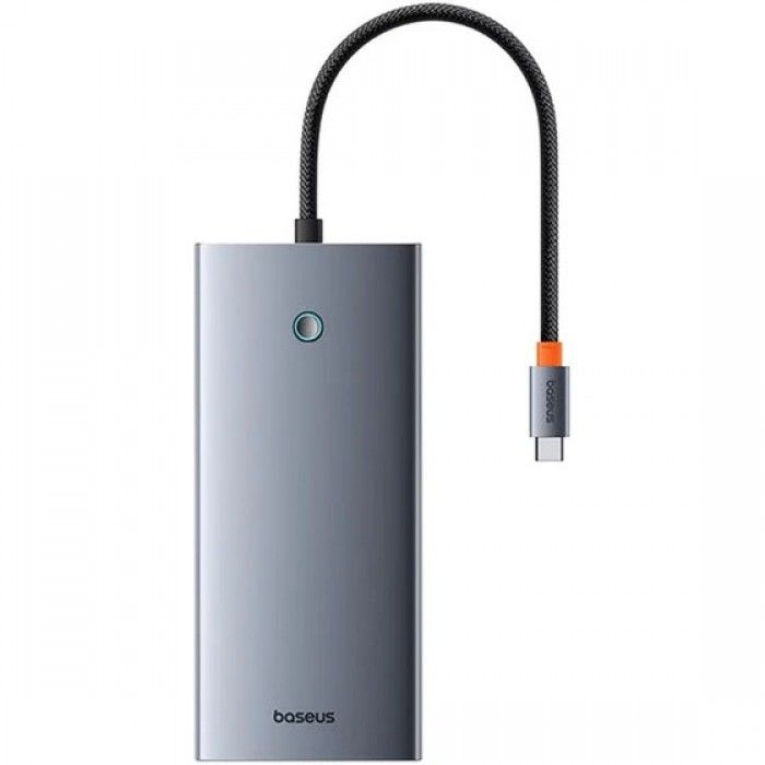 Baseus Ultrajoy Series 11-Port Hub Docking Station Space Grey Type-C To Hdmi 4K@60Hz * 2+DP 4K@60Hz 