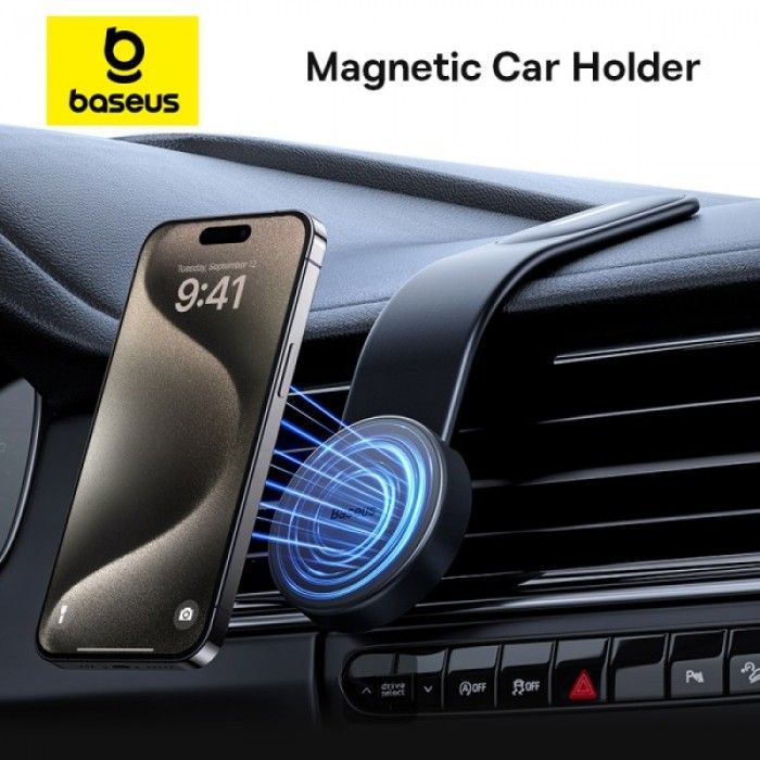 Suporte C02 Magnetic Phone Holder Cluster Black