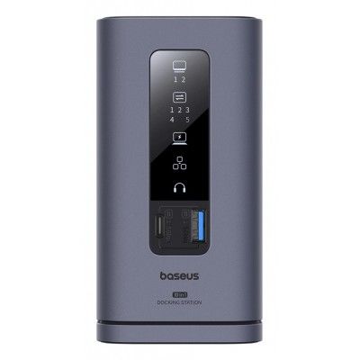 Spacemate Series 10-In-1 (Mac) Docking Station Space Cinza Usb-C To 1*Hdmi 4K@60Hz+1*Hdmi