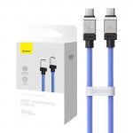 Cabo Coolplay Series Fast Charging Type-C To Type-C 100W 1M Blue