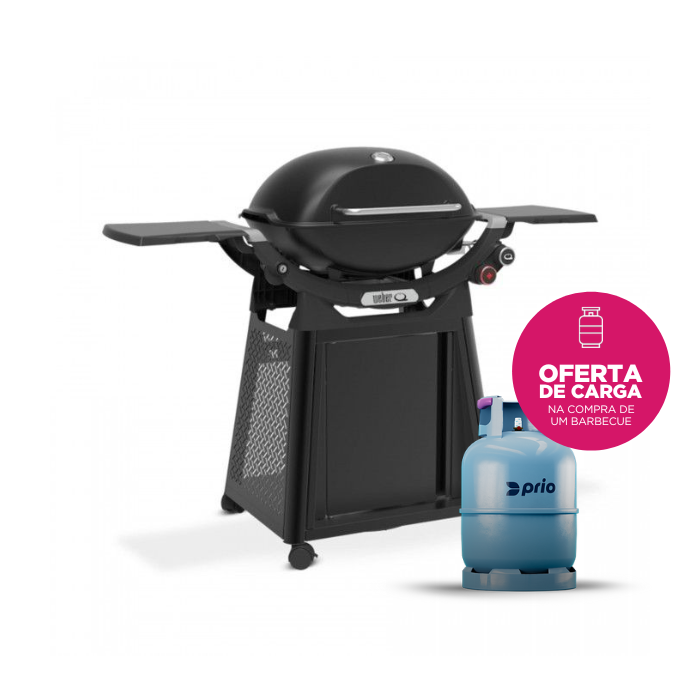 Barbecue Weber Q 2800N+ com Carrinho Premium