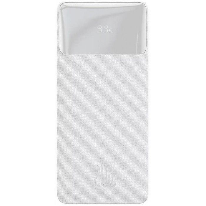 PowerBank Carregamento Rpido Bipow Display Digital 20000mah 20W Branco